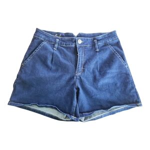 Copperflash Mid-Rise Denim Shorts – Size 12, Stretch Fit, Classic Blue Jean
